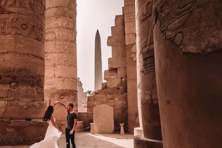 Karnak Temple – Egypt’s Sacred City of Columns - 8 Days Cairo, Luxor & Hurghada Honeymoon Package