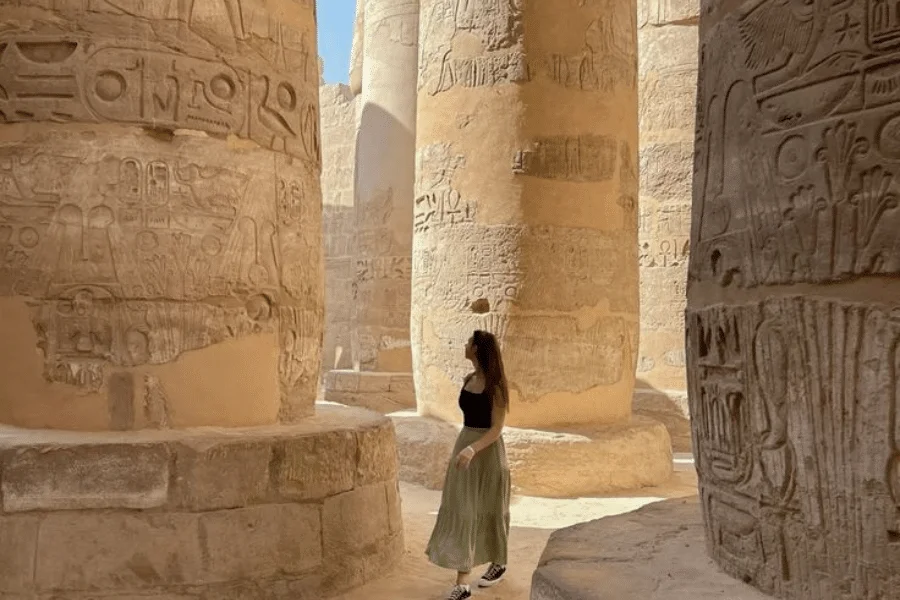 Karnak Temple – Egypt’s Sacred City of Columns - 13 Days Cairo, Aswan, Luxor, Hurghada & Sahara Honeymoon Tour
