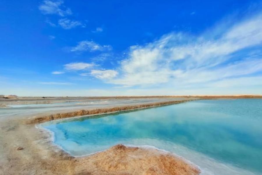 Salt Lakes at Siwa Oasis - Trips to Egypt