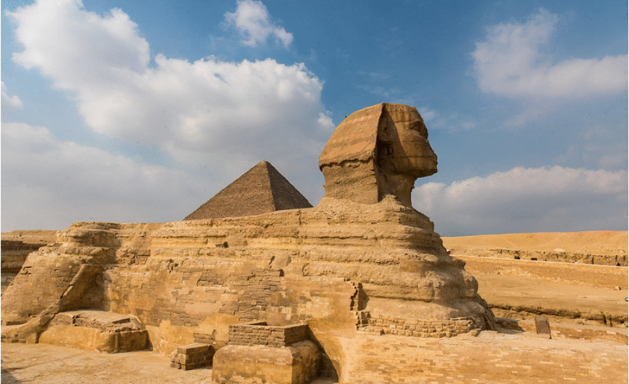 Visit the Great Sphinx of Giza with Egypt Tours Group - Makadi Bay to Pyramids Day Trip by Plane