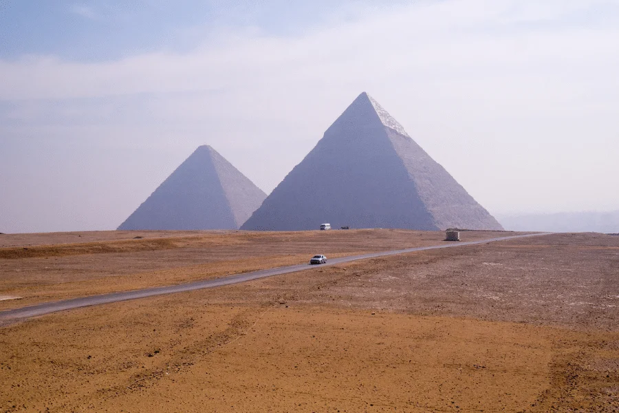 Pyramids of Giza – Wonders of Ancient Egypt, a part of our 9 Days Cairo, Alexandria & Nile Cruise Honeymoon Tour Package