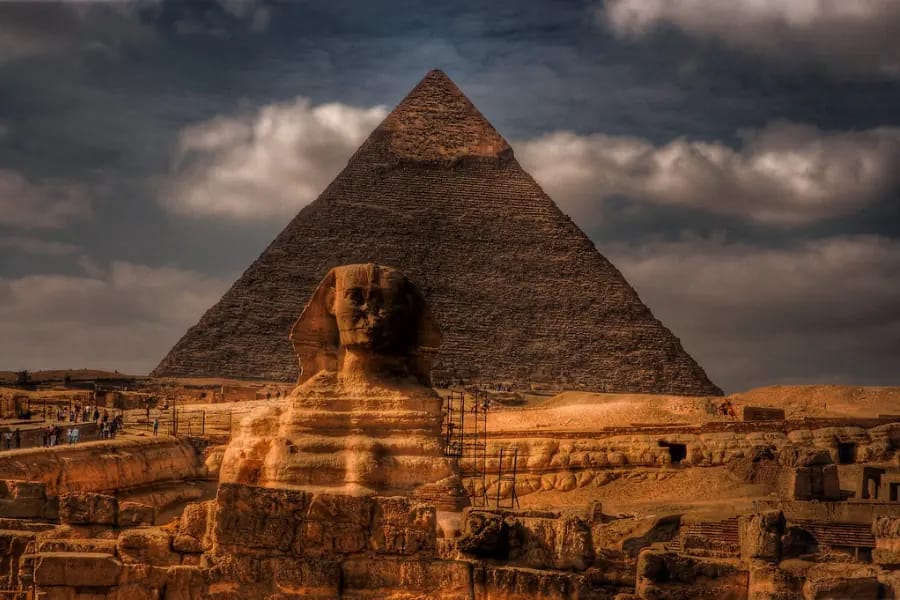 Giza Pyramids and Sphinx - Start of most 15 Day Egypt Tour itineraries