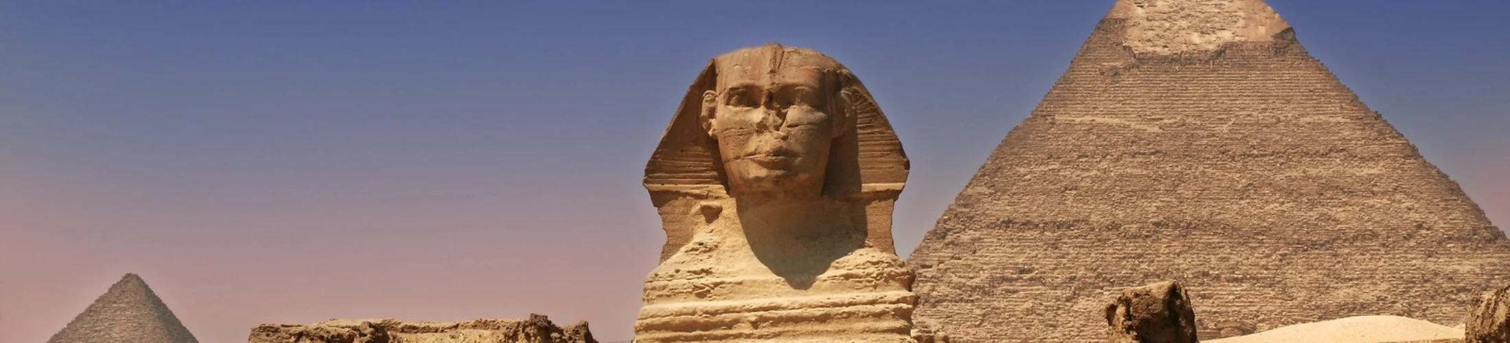 The Great Sphinx of Giza in Egypt – ancient limestone statue guarding the Pyramids of Giza - 5 Days Egypt Family Vacation Package – Cairo and Alexandria