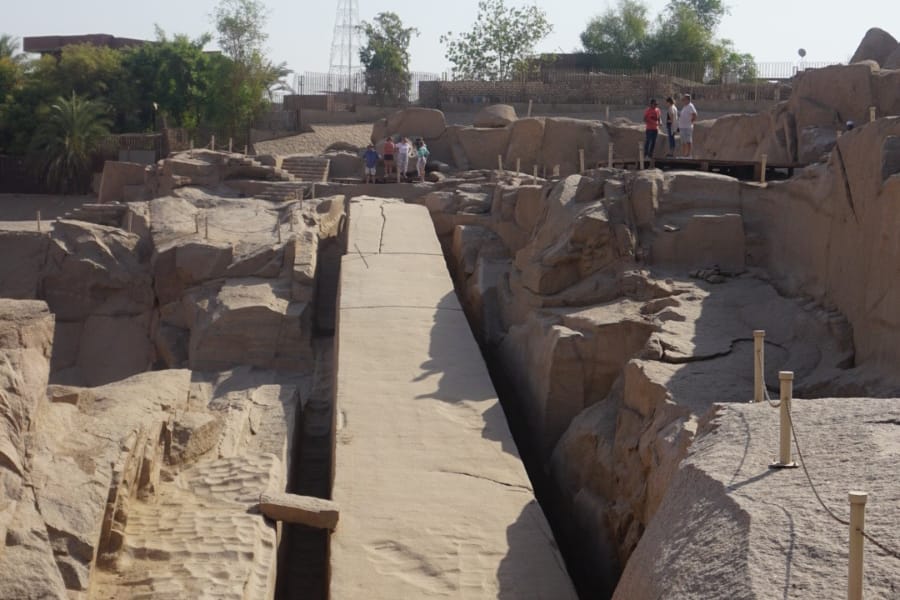 The Unfinished Obelisk in Aswan