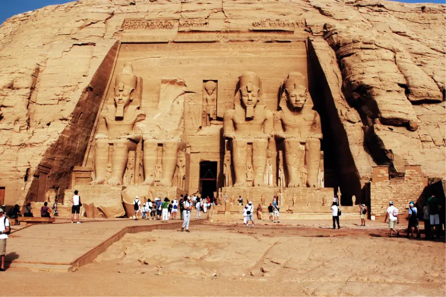 Abu Simbel Temple in Aswan