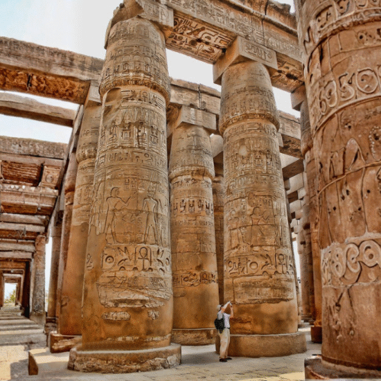 Karnak Temple Complex in Luxor, Egypt – vast ancient temple dedicated to the god Amun. 5 Days Cairo and Luxor Family Tour in Egypt