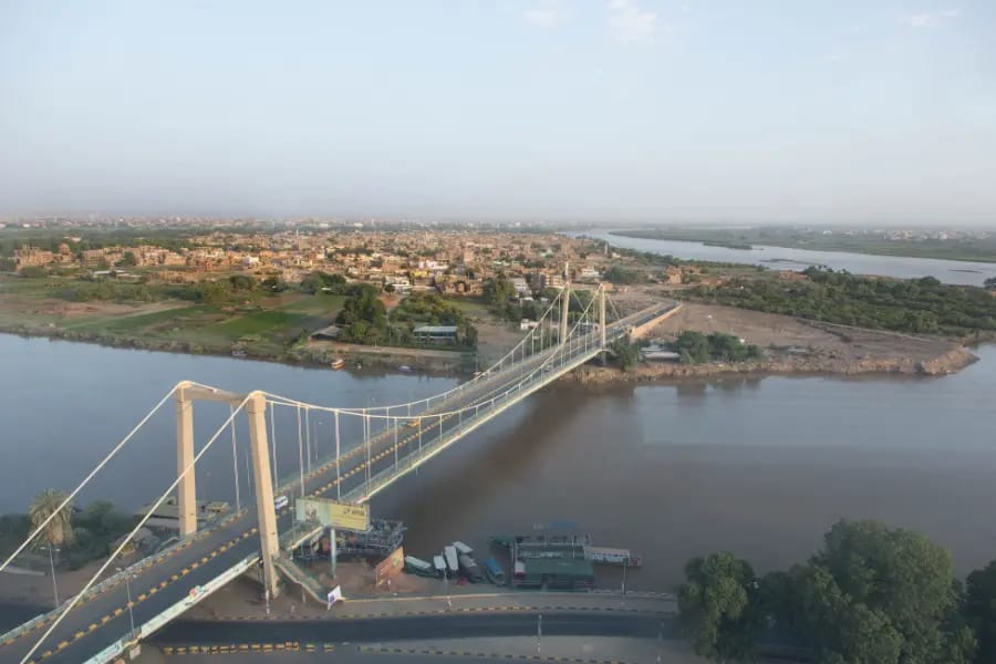 Where the White Nile and Blue Nile meet in Khartoum - Cities on the Nile River