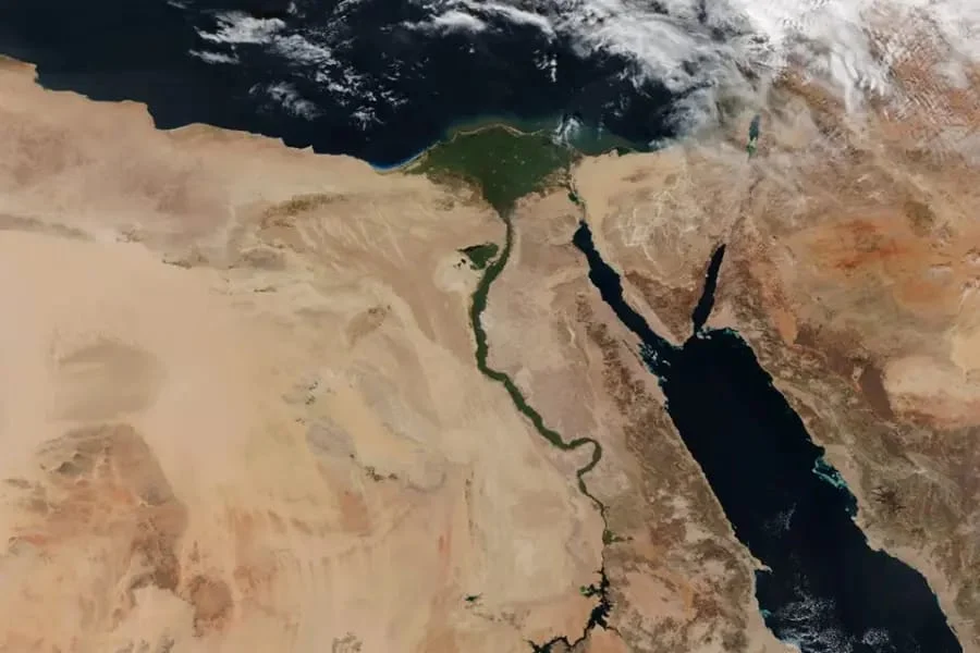 The green delta and valley of the Nile River - Nile River Delta – Location, Map & Facts - Egypt Tours Group