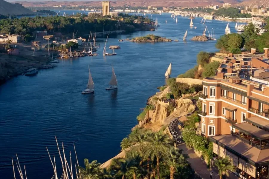 An amazing view of the Nile River in Egypt - How Long is the Nile River? - Egypt Tours Group