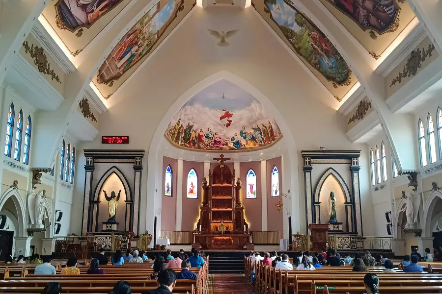 Coptic Church in Egypt during Christmas celebrations