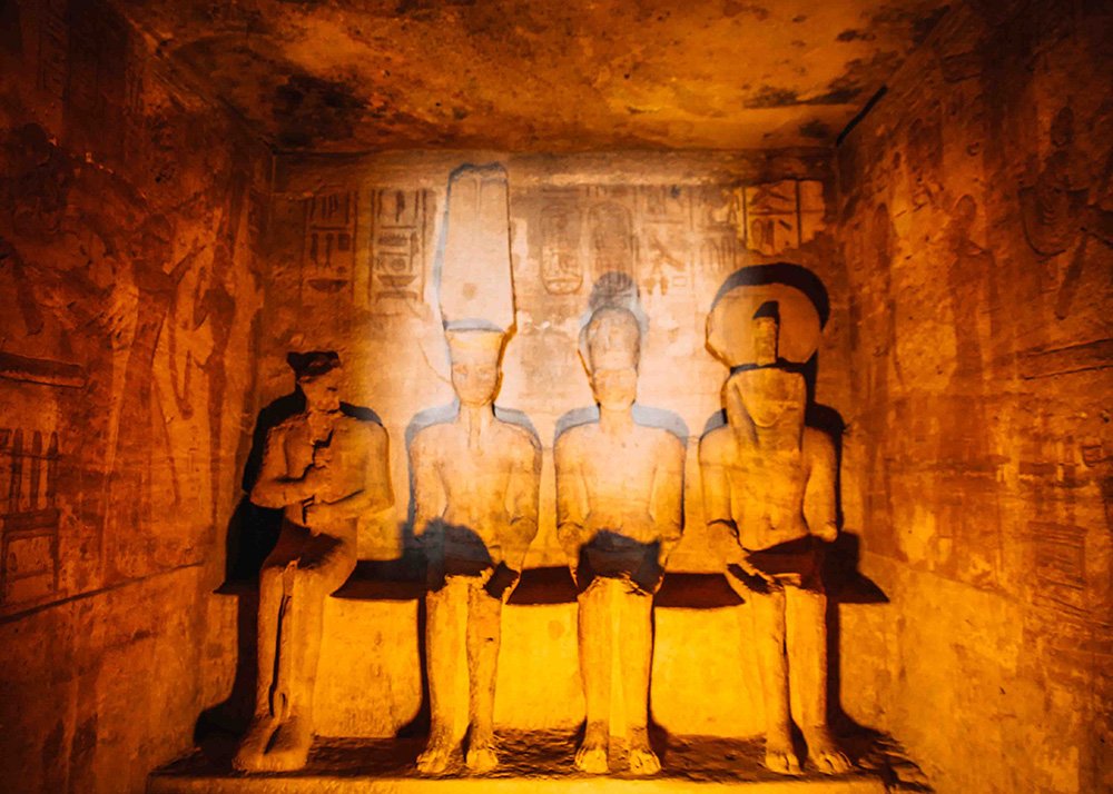 inside abu simbel