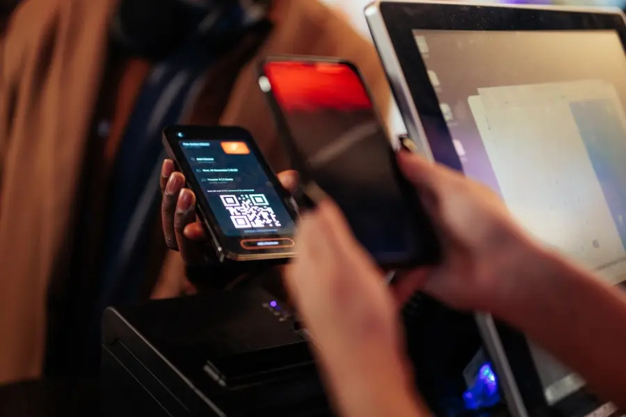 a ticket online with qr code