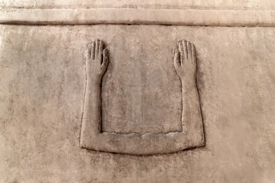 Ka and Ba afterlife soul elements in ancient Egyptian religion