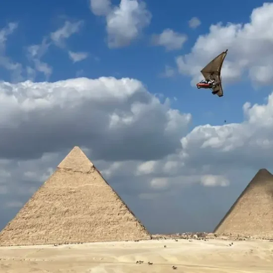 The Pyramids of Giza photographed with our tour camera as a a part of our 7 Days Cairo, Nile Cruise and Alexandria Family Tour