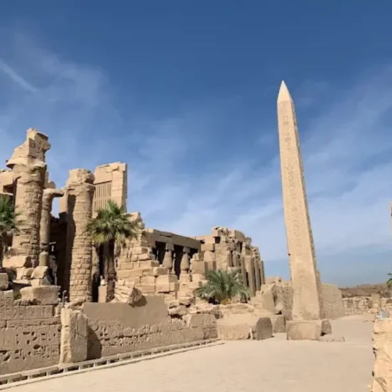 Karnak Temple complex in Luxor during daytime