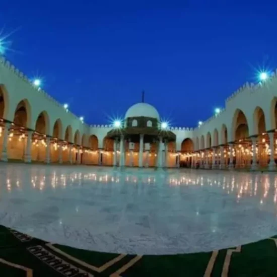 Amr Ibn Al-As Mosque in Old Cairo
