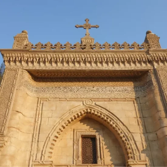 Entrance of the Hanging Church in Cairo