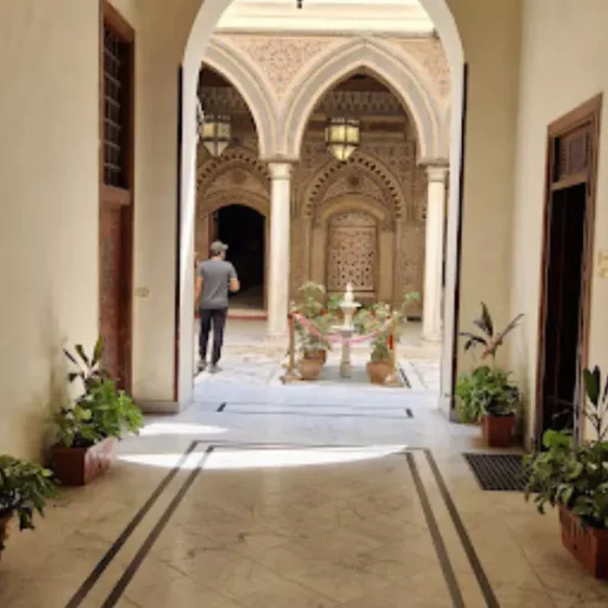 Interior of the Hanging Church in Cairo
