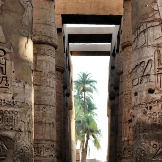 Karnak Temple in the morning light