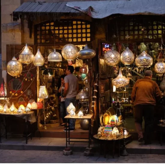 Traditional shop in Khan El Khalili