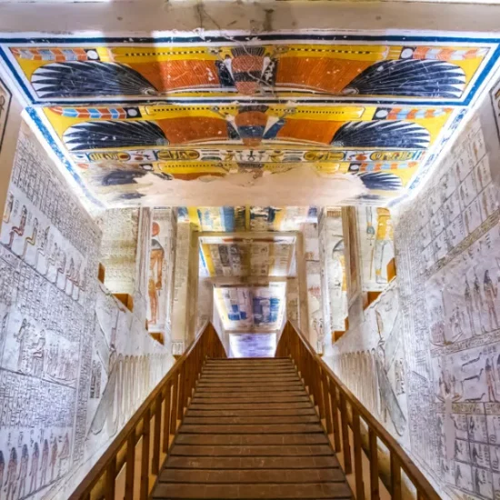 Interior of the Valley of the Kings