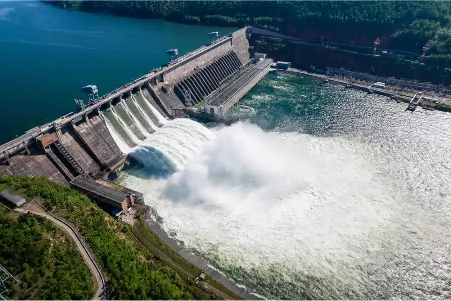 Aswan High Dam in Egypt