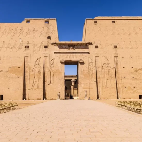 Entrance of Edfu Temple
