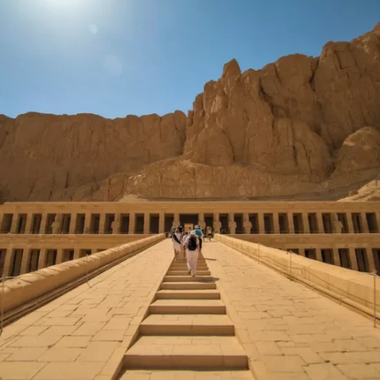 Hatshepsut Temple during the day