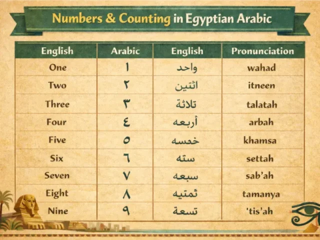 Egyptian Arabic Words and Phrases Every Tourist Should Know