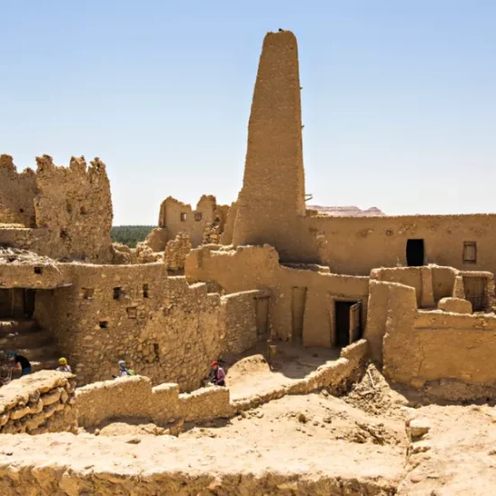 Temple of the Oracle in Siwa