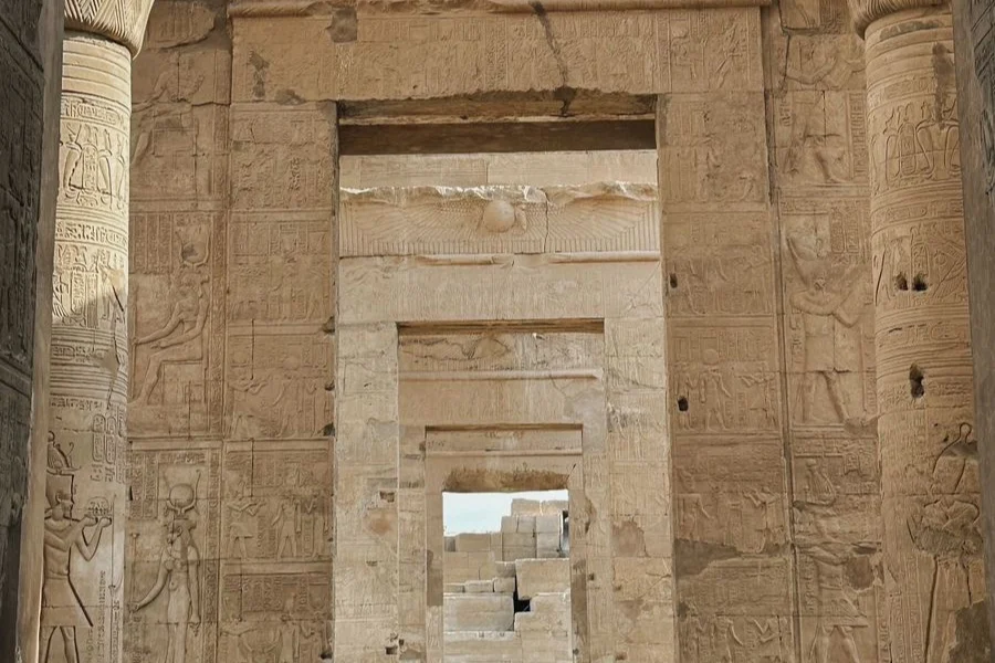 Entrance gates of Kom Ombo Temple in Aswan a part of our 6 Days Egypt Tour