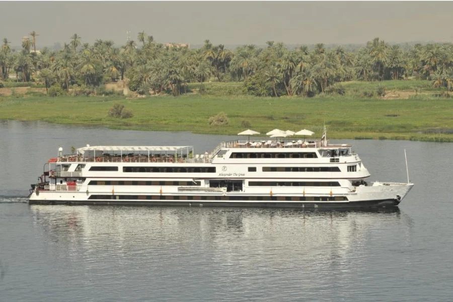 Alexander the Great Nile Cruise sailing on the Nile