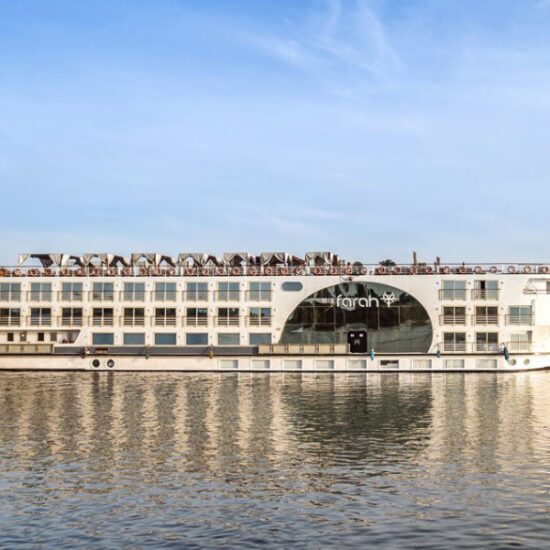 MS Farah Nile Cruise sailing on the Nile River