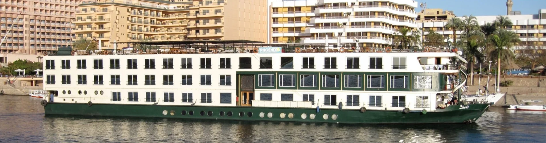 MS Zeina Nile Cruise sailing on the Nile River